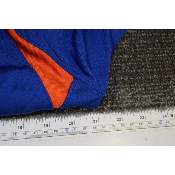 Macalester College Scots Shirt Mens S NCAA UA TEAM ISSUED Baseball Jersey Blue - Picture 14 of 16